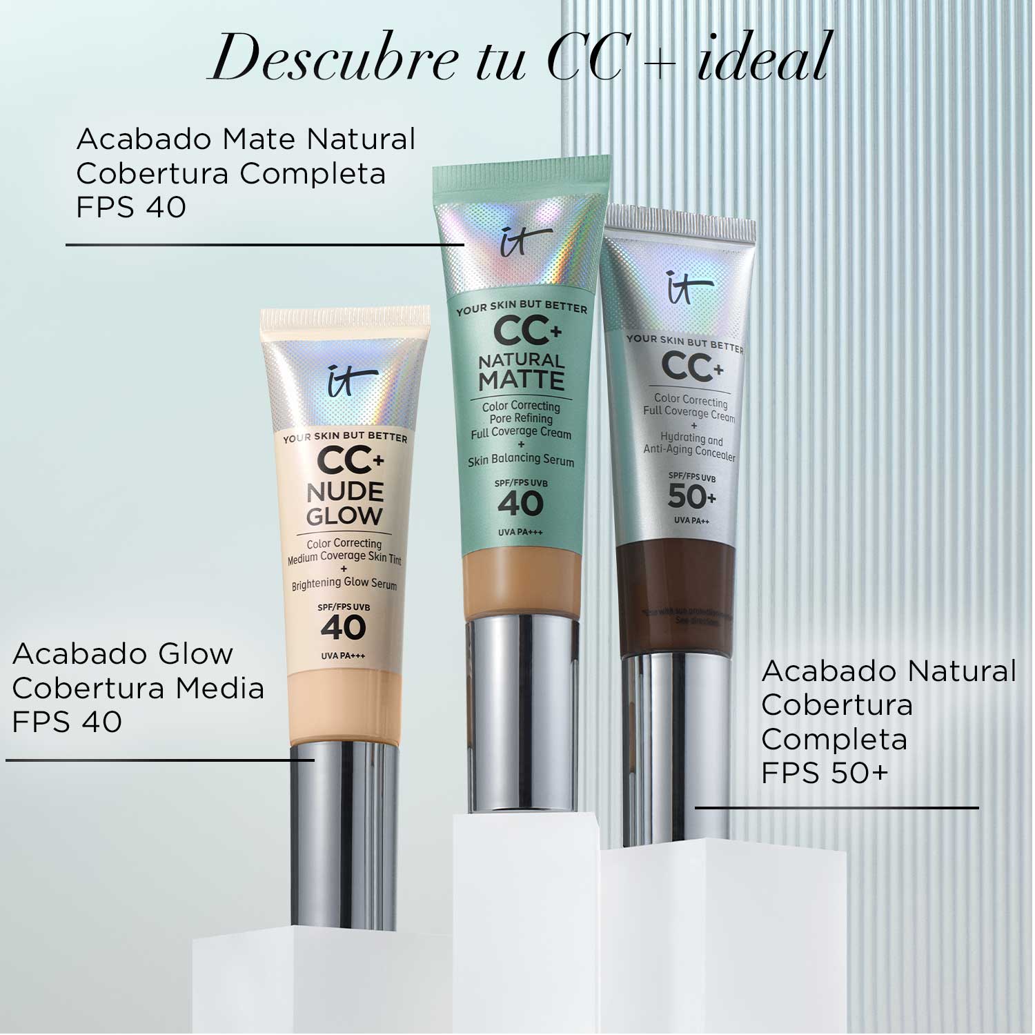 CC+ CREAM NATURAL MATTE (BASE DE MAQUILLAJE CON FPS 40)